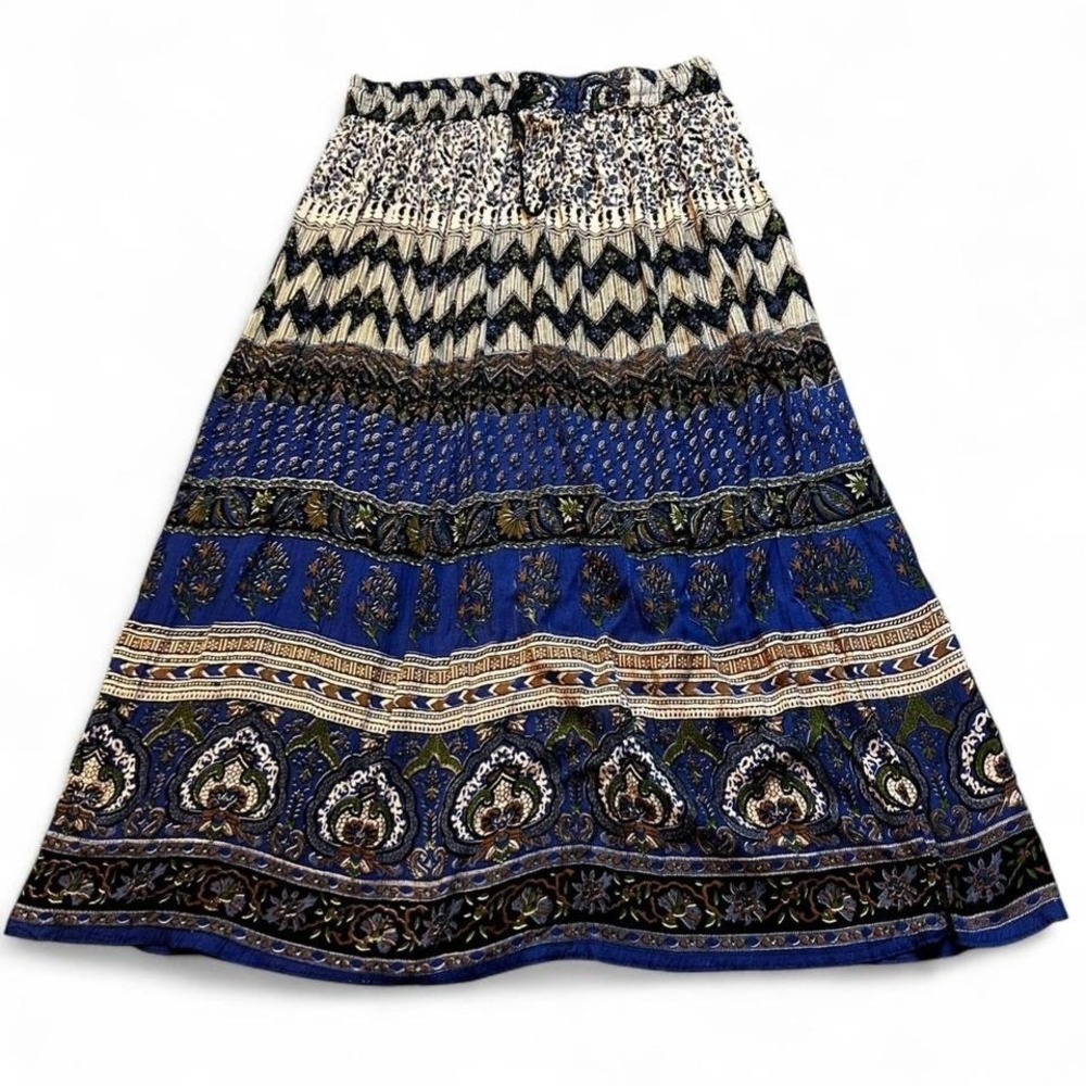 Cute options multicolor boho hippie funky skirt measurements in pictures